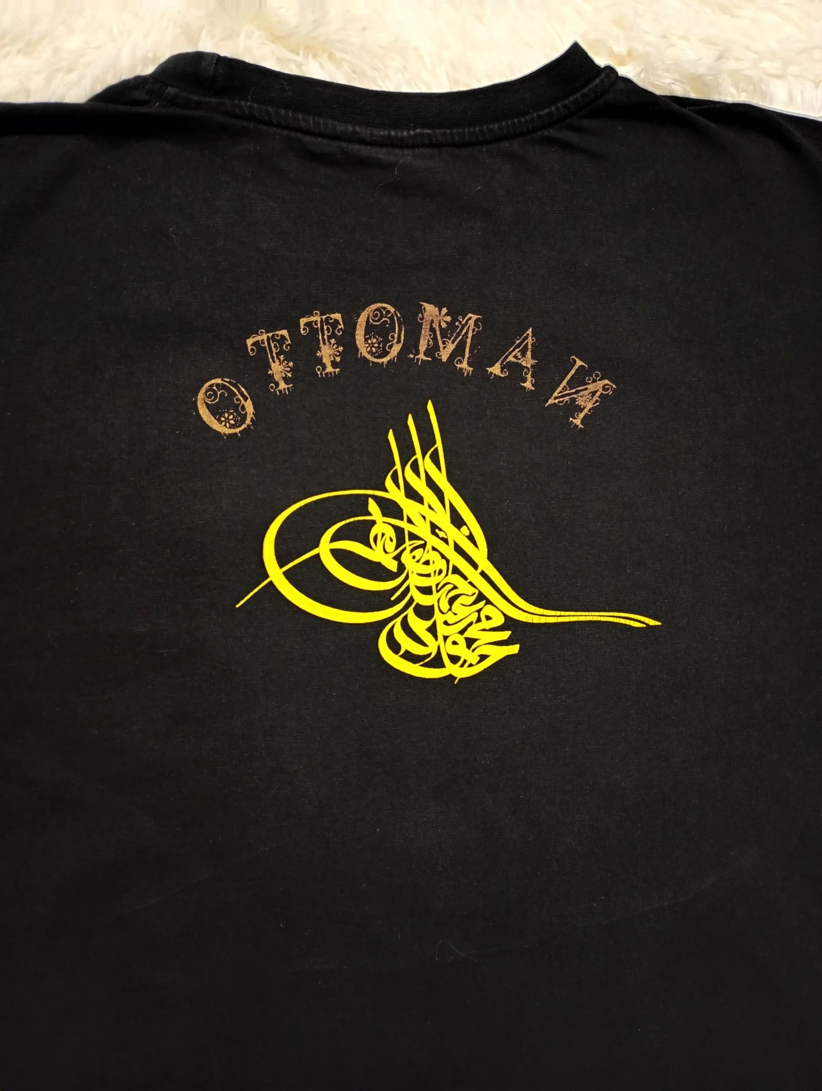 Camiseta Gráfica Vintage Império Otomano "Biz Osmanliyiz" Tamanho GG – photo 8